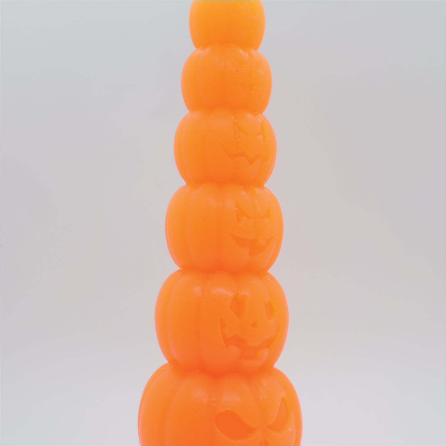 Pumpkin Stack 7" Silicone Dildo